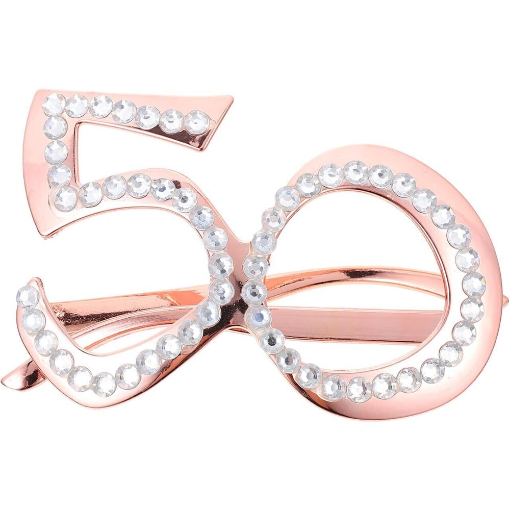 4139 Birthday Glasses 50th Birthday Decorations Eyeglasses Novelty Funny